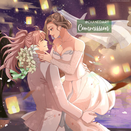 Illustration/ Colored Sketch/ Simple BG