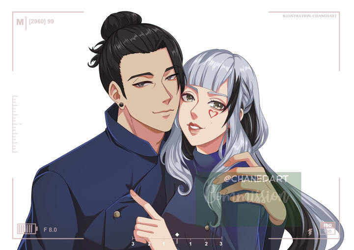 Illustration/ Colored Sketch/ Minimal BG